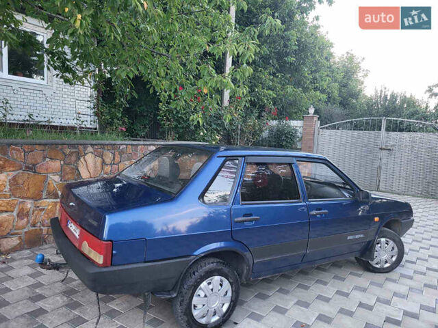Синий ВАЗ 21099, объемом двигателя 1.6 л и пробегом 125 тыс. км за 1850 $, фото 18 на Automoto.ua