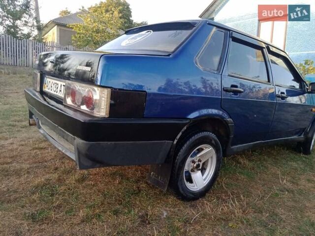 Синий ВАЗ 21099, объемом двигателя 1.6 л и пробегом 100 тыс. км за 1650 $, фото 9 на Automoto.ua