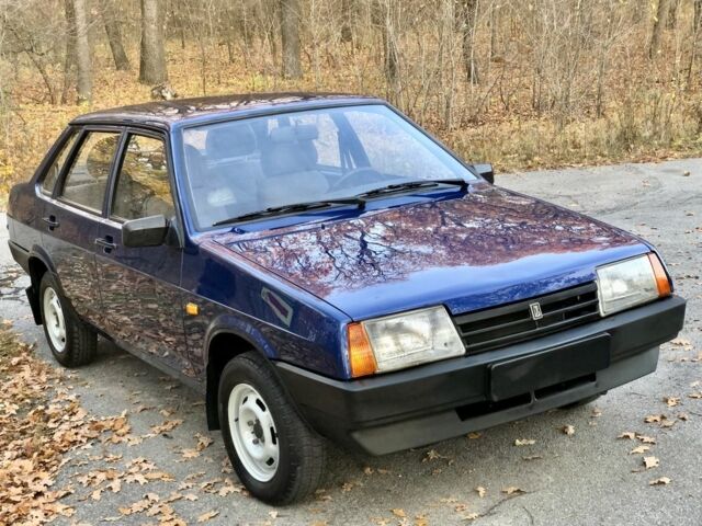 Синий ВАЗ 21099, объемом двигателя 1.6 л и пробегом 51 тыс. км за 3650 $, фото 7 на Automoto.ua