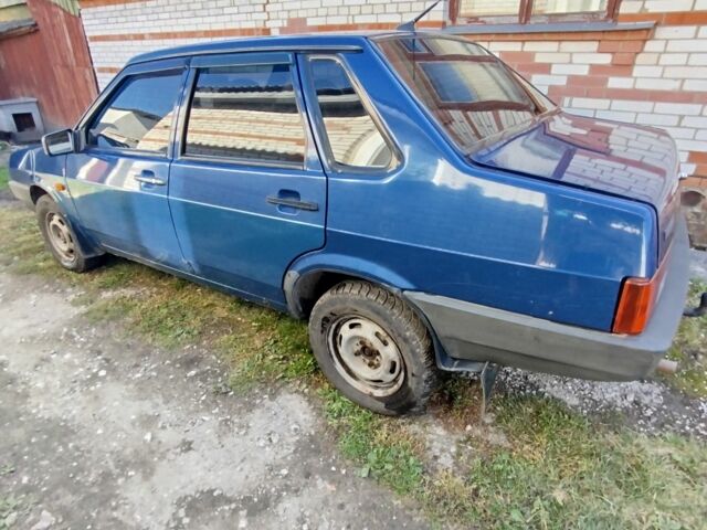Синій ВАЗ 21099, об'ємом двигуна 1.6 л та пробігом 153 тис. км за 1942 $, фото 4 на Automoto.ua