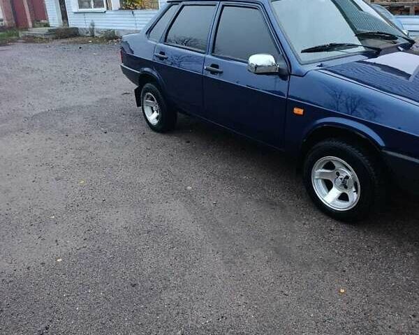 Синий ВАЗ 21099, объемом двигателя 1.6 л и пробегом 119 тыс. км за 2300 $, фото 2 на Automoto.ua