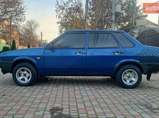 Синий ВАЗ 21099, объемом двигателя 1.6 л и пробегом 193 тыс. км за 2300 $, фото 7 на Automoto.ua