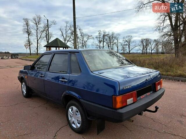 Синій ВАЗ 21099, об'ємом двигуна 1.6 л та пробігом 224 тис. км за 2750 $, фото 7 на Automoto.ua
