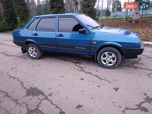 Синій ВАЗ 21099, об'ємом двигуна 1.6 л та пробігом 202 тис. км за 2650 $, фото 6 на Automoto.ua