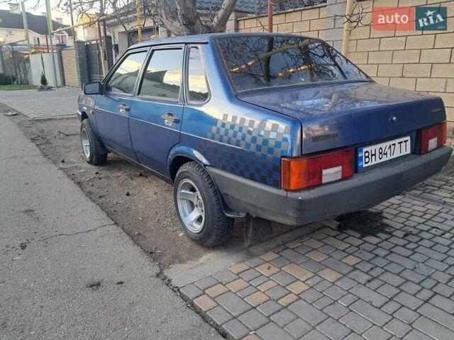 Синій ВАЗ 21099, об'ємом двигуна 1.6 л та пробігом 193 тис. км за 1900 $, фото 2 на Automoto.ua