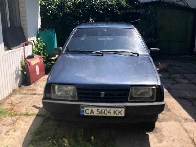 Синий ВАЗ 21099, объемом двигателя 1 л и пробегом 1 тыс. км за 1850 $, фото 2 на Automoto.ua