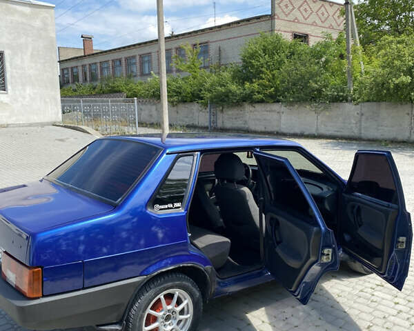 Синий ВАЗ 21099, объемом двигателя 1.6 л и пробегом 190 тыс. км за 2100 $, фото 6 на Automoto.ua