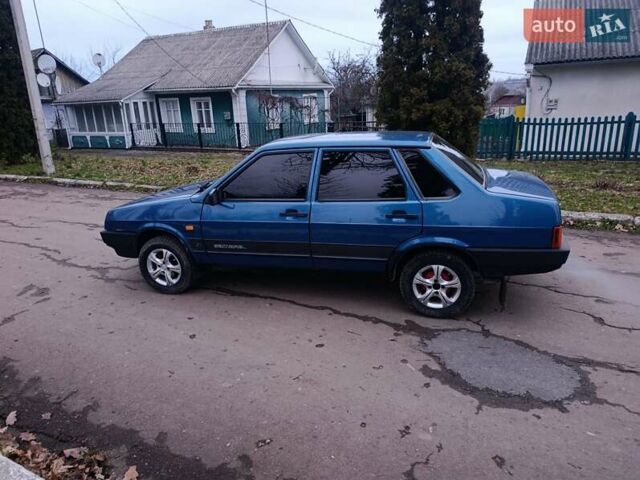 Синій ВАЗ 21099, об'ємом двигуна 1.6 л та пробігом 202 тис. км за 2650 $, фото 10 на Automoto.ua