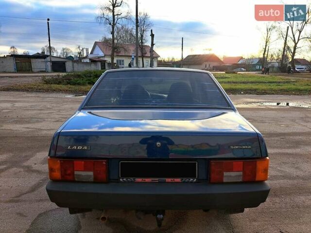 Синий ВАЗ 21099, объемом двигателя 1.6 л и пробегом 224 тыс. км за 2850 $, фото 5 на Automoto.ua