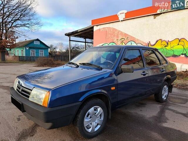 Синий ВАЗ 21099, объемом двигателя 1.6 л и пробегом 224 тыс. км за 2850 $, фото 8 на Automoto.ua