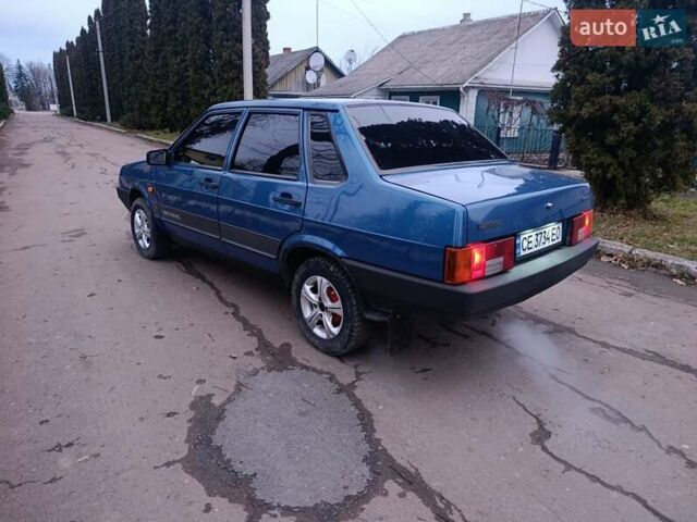 Синій ВАЗ 21099, об'ємом двигуна 1.6 л та пробігом 202 тис. км за 2650 $, фото 9 на Automoto.ua