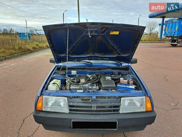 Синій ВАЗ 21099, об'ємом двигуна 1.6 л та пробігом 224 тис. км за 2750 $, фото 20 на Automoto.ua
