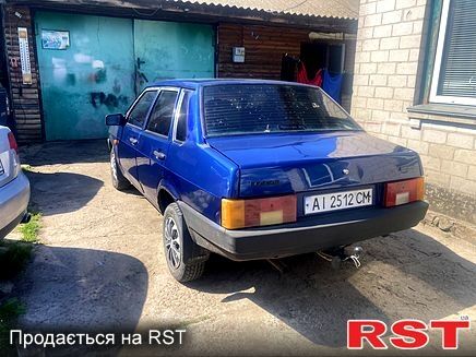 Синий ВАЗ 21099, объемом двигателя 1.6 л и пробегом 300 тыс. км за 1400 $, фото 2 на Automoto.ua