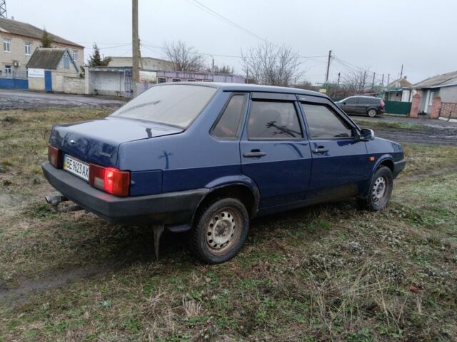 Синий ВАЗ 21099, объемом двигателя 0 л и пробегом 250 тыс. км за 2350 $, фото 3 на Automoto.ua