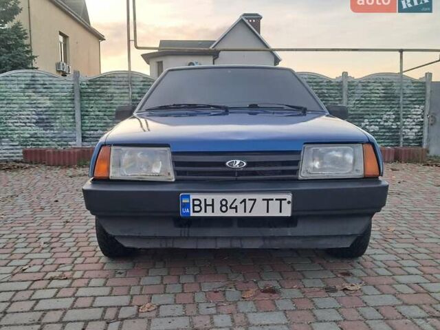 Синий ВАЗ 21099, объемом двигателя 1.6 л и пробегом 193 тыс. км за 2300 $, фото 4 на Automoto.ua