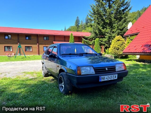 Синий ВАЗ 21099, объемом двигателя 1.6 л и пробегом 230 тыс. км за 1649 $, фото 3 на Automoto.ua