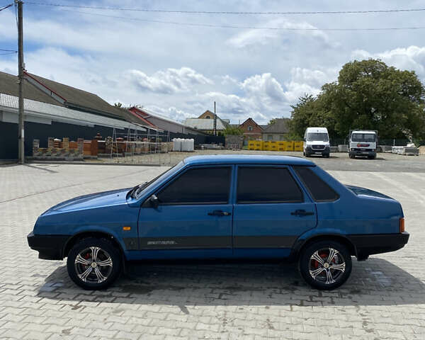 Синий ВАЗ 21099, объемом двигателя 1.6 л и пробегом 196 тыс. км за 2800 $, фото 7 на Automoto.ua