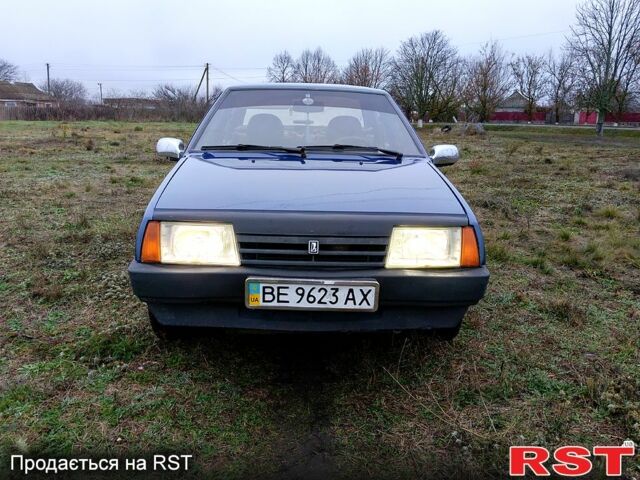 Синій ВАЗ 21099, об'ємом двигуна 1.6 л та пробігом 250 тис. км за 2350 $, фото 1 на Automoto.ua