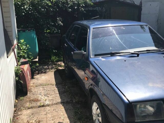 Синий ВАЗ 21099, объемом двигателя 1 л и пробегом 1 тыс. км за 1850 $, фото 3 на Automoto.ua