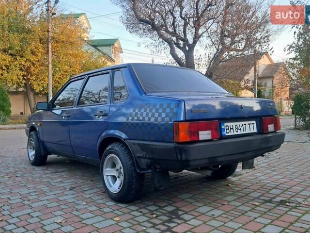 Синий ВАЗ 21099, объемом двигателя 1.6 л и пробегом 193 тыс. км за 2300 $, фото 8 на Automoto.ua