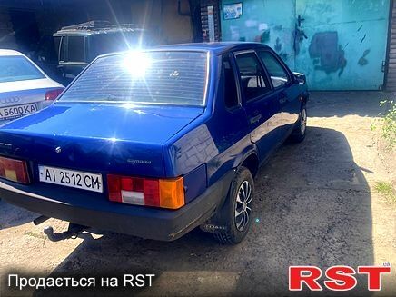Синий ВАЗ 21099, объемом двигателя 1.6 л и пробегом 300 тыс. км за 1400 $, фото 1 на Automoto.ua