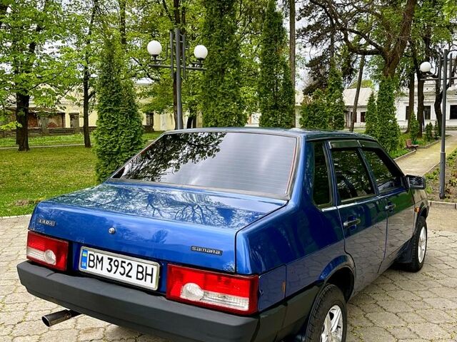 Синий ВАЗ 21099, объемом двигателя 1.6 л и пробегом 220 тыс. км за 1450 $, фото 3 на Automoto.ua