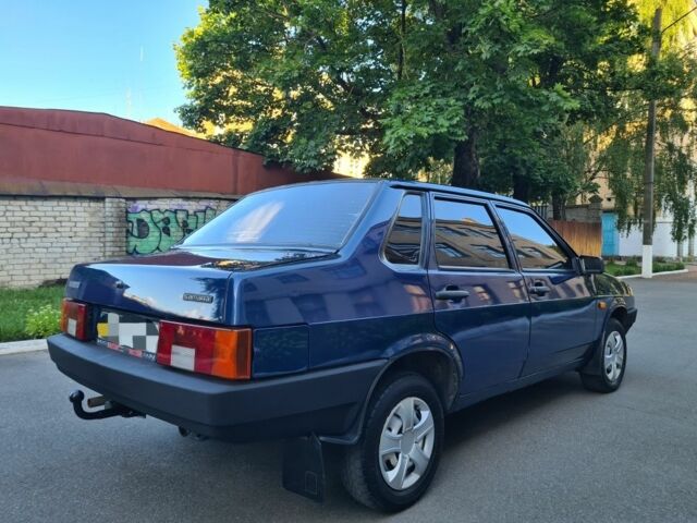 Синій ВАЗ 21099, об'ємом двигуна 1.6 л та пробігом 224 тис. км за 2750 $, фото 4 на Automoto.ua