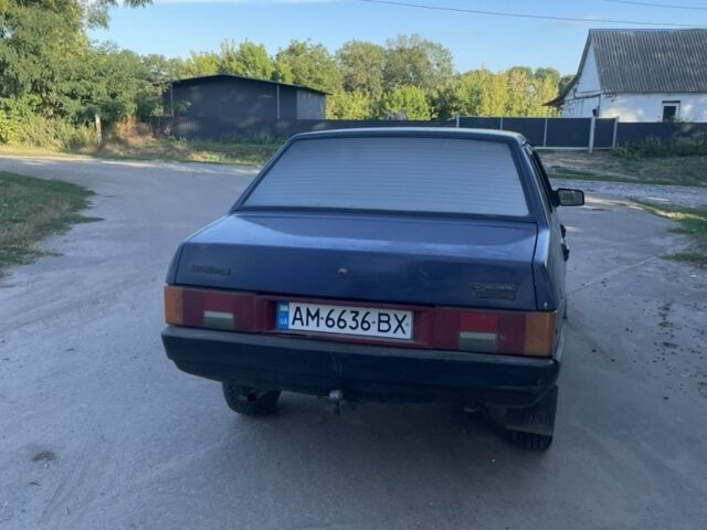 Синий ВАЗ 21099, объемом двигателя 0 л и пробегом 300 тыс. км за 449 $, фото 3 на Automoto.ua