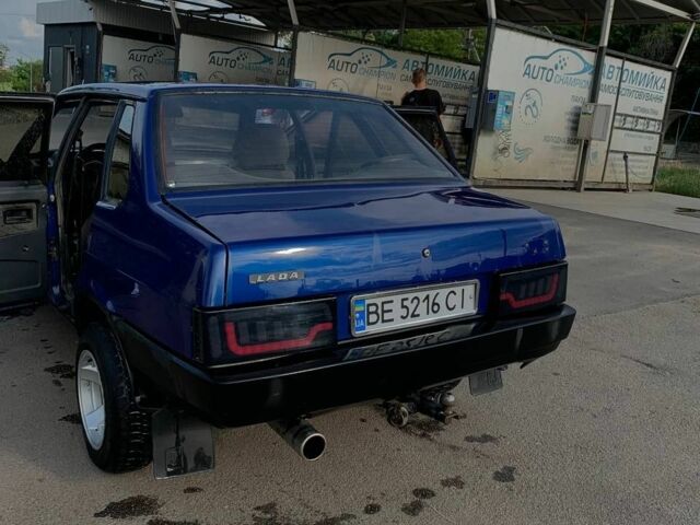 Синий ВАЗ 21099, объемом двигателя 1.5 л и пробегом 320 тыс. км за 1900 $, фото 6 на Automoto.ua