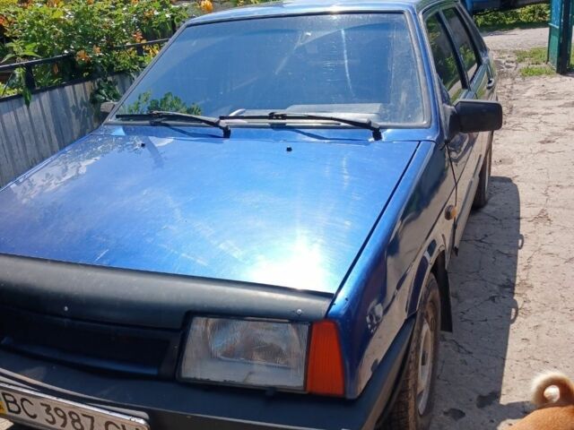 Синий ВАЗ 21099, объемом двигателя 1.5 л и пробегом 240 тыс. км за 1200 $, фото 6 на Automoto.ua