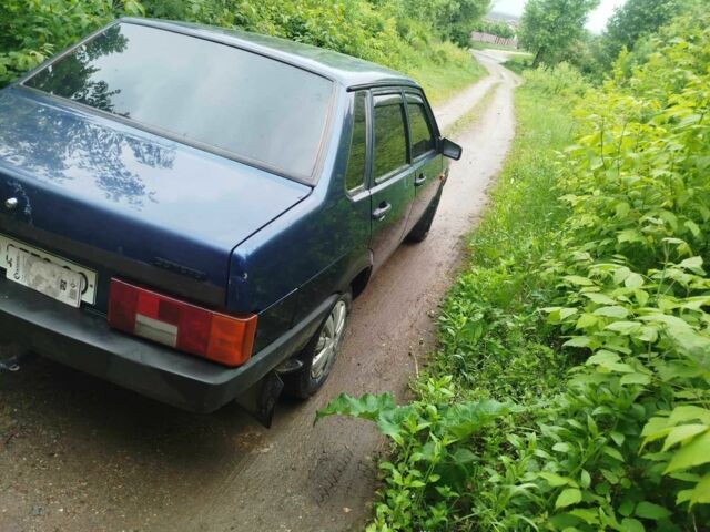 Синий ВАЗ 21099, объемом двигателя 1.5 л и пробегом 134 тыс. км за 900 $, фото 6 на Automoto.ua