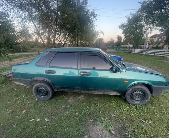 Зеленый ВАЗ 21099, объемом двигателя 1.5 л и пробегом 2 тыс. км за 480 $, фото 3 на Automoto.ua