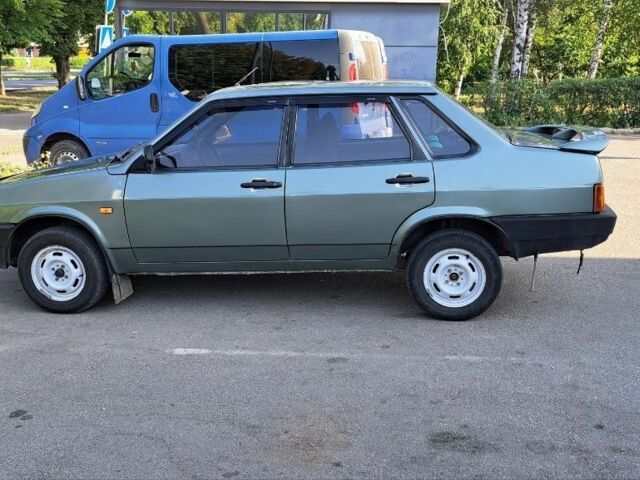 Зеленый ВАЗ 21099, объемом двигателя 1.3 л и пробегом 70 тыс. км за 1650 $, фото 13 на Automoto.ua