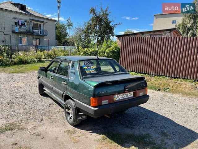 Зелений ВАЗ 21099, об'ємом двигуна 1.5 л та пробігом 230 тис. км за 2000 $, фото 4 на Automoto.ua