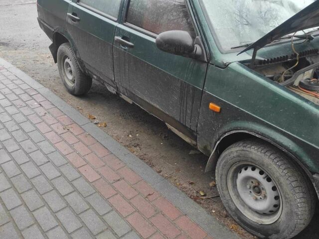 Зеленый ВАЗ 21099, объемом двигателя 0 л и пробегом 200 тыс. км за 474 $, фото 4 на Automoto.ua