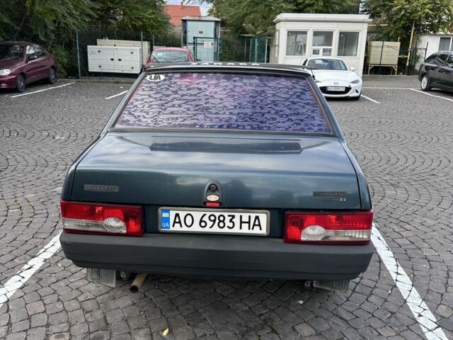 Зеленый ВАЗ 21099, объемом двигателя 1.5 л и пробегом 168 тыс. км за 1400 $, фото 2 на Automoto.ua