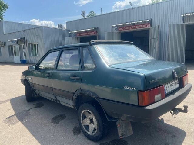Зеленый ВАЗ 21099, объемом двигателя 1.5 л и пробегом 10 тыс. км за 1250 $, фото 3 на Automoto.ua