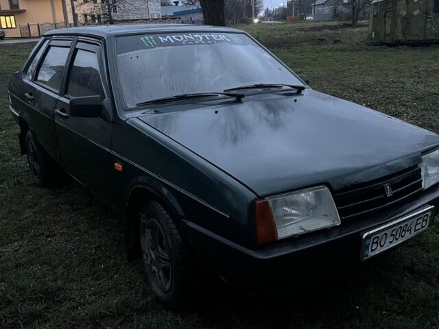 Зелений ВАЗ 21099, об'ємом двигуна 1.5 л та пробігом 2 тис. км за 850 $, фото 1 на Automoto.ua