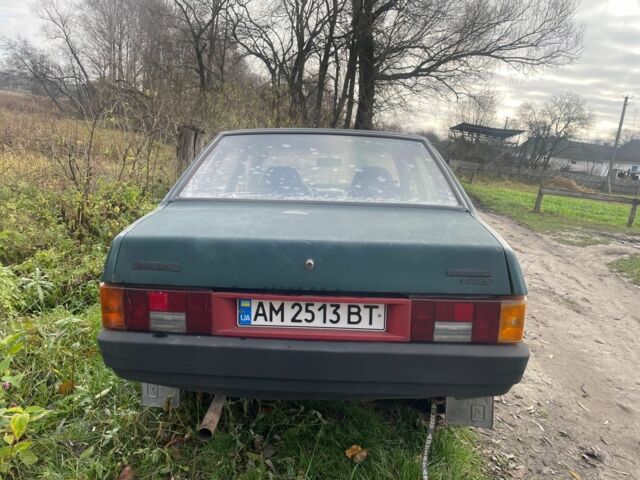 Зеленый ВАЗ 21099, объемом двигателя 1.6 л и пробегом 150 тыс. км за 428 $, фото 4 на Automoto.ua