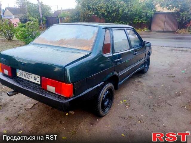 Зелений ВАЗ 21099, об'ємом двигуна 1.5 л та пробігом 150 тис. км за 1200 $, фото 2 на Automoto.ua