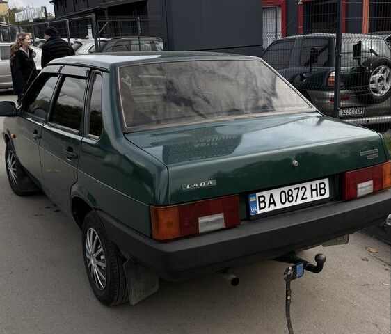 Зелений ВАЗ 21099, об'ємом двигуна 1.5 л та пробігом 70 тис. км за 1200 $, фото 2 на Automoto.ua