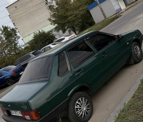 Зелений ВАЗ 21099, об'ємом двигуна 1.5 л та пробігом 70 тис. км за 1200 $, фото 3 на Automoto.ua