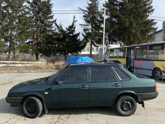 Зеленый ВАЗ 21099, объемом двигателя 1.5 л и пробегом 3 тыс. км за 2000 $, фото 2 на Automoto.ua
