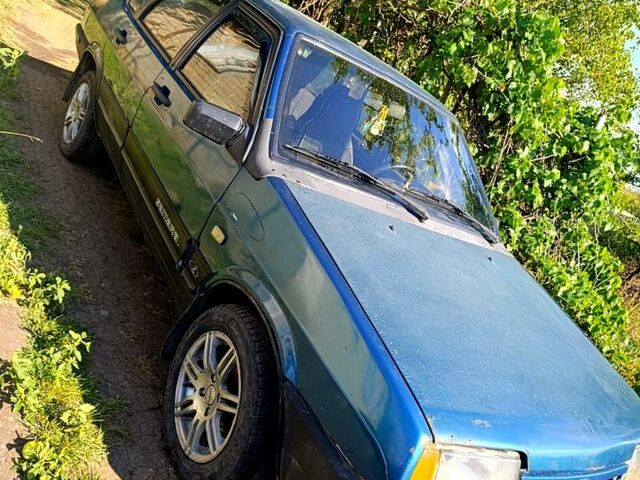 Зелений ВАЗ 21099, об'ємом двигуна 1.5 л та пробігом 0 тис. км за 850 $, фото 1 на Automoto.ua