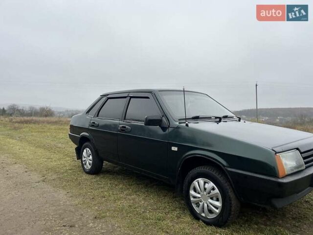 Зеленый ВАЗ 21099, объемом двигателя 1.5 л и пробегом 298 тыс. км за 1550 $, фото 13 на Automoto.ua