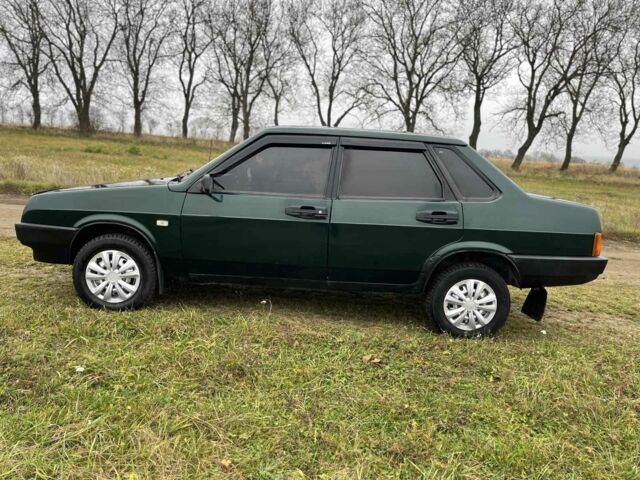 Зеленый ВАЗ 21099, объемом двигателя 1.5 л и пробегом 298 тыс. км за 1550 $, фото 8 на Automoto.ua
