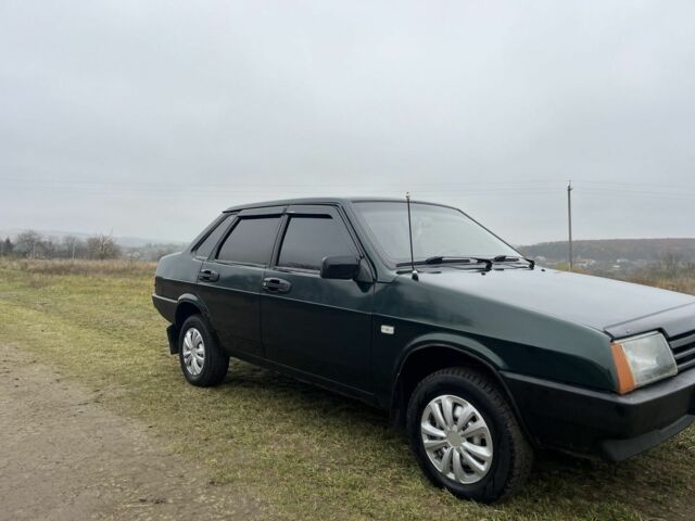 Зеленый ВАЗ 21099, объемом двигателя 1.5 л и пробегом 298 тыс. км за 1550 $, фото 9 на Automoto.ua