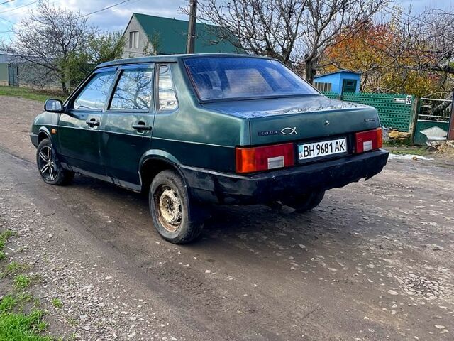 Зеленый ВАЗ 21099, объемом двигателя 1.5 л и пробегом 0 тыс. км за 800 $, фото 3 на Automoto.ua