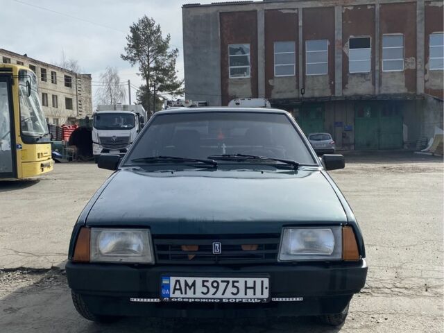 Зеленый ВАЗ 21099, объемом двигателя 1.5 л и пробегом 3 тыс. км за 2000 $, фото 1 на Automoto.ua