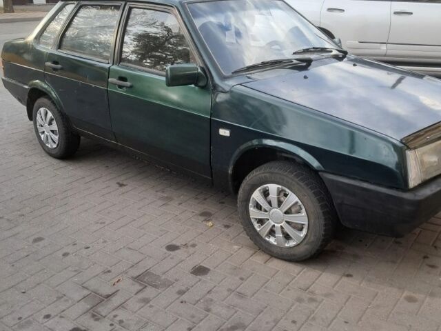 Зелений ВАЗ 21099, об'ємом двигуна 1 л та пробігом 150 тис. км за 971 $, фото 6 на Automoto.ua